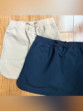 Nautica Girl Skirt Bundle School Uniform Khaki Navy size 6X